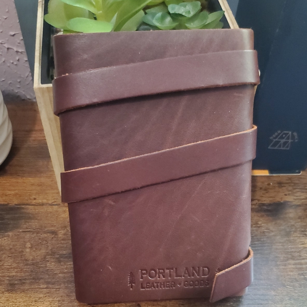 Portland Leather Small Wrap Journal